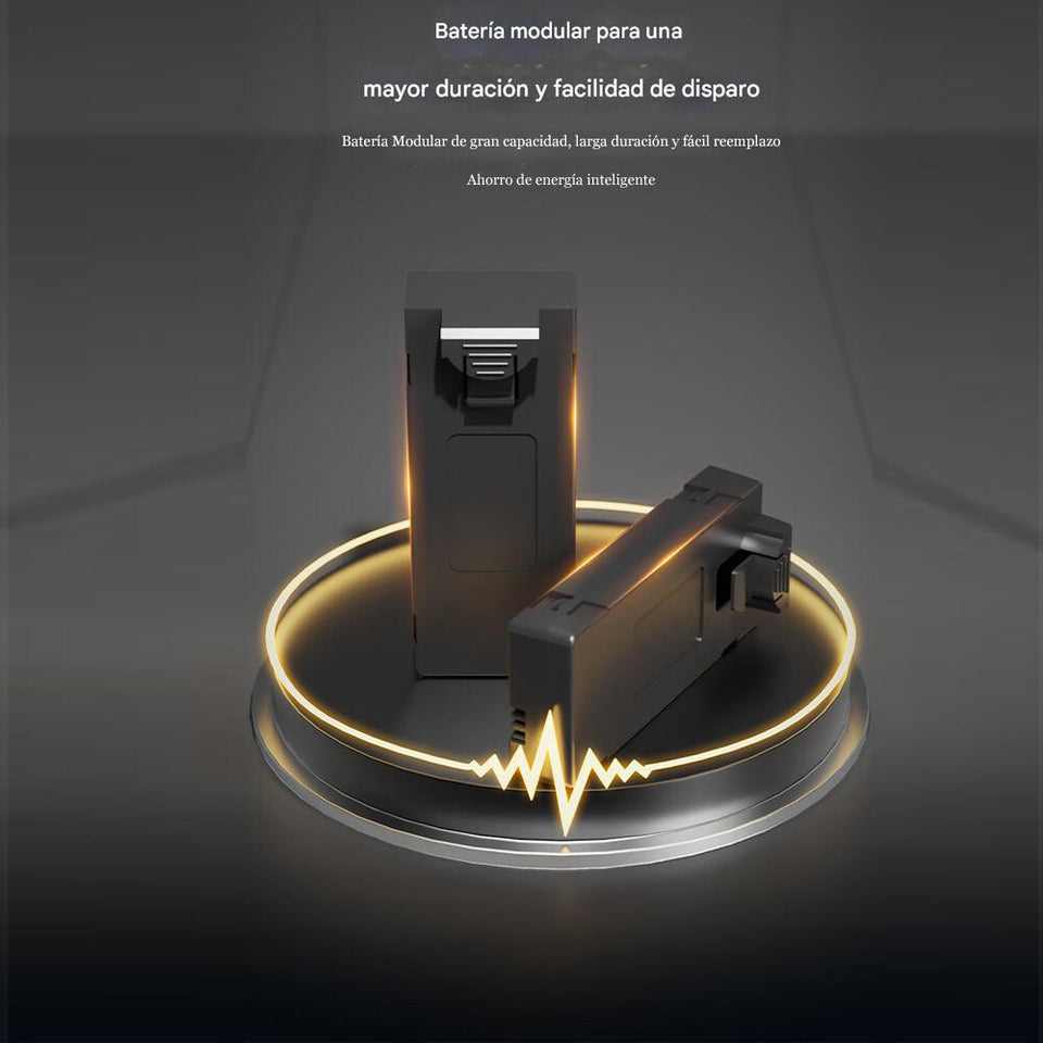 Dron con cámara gran angular HD y funda incluida