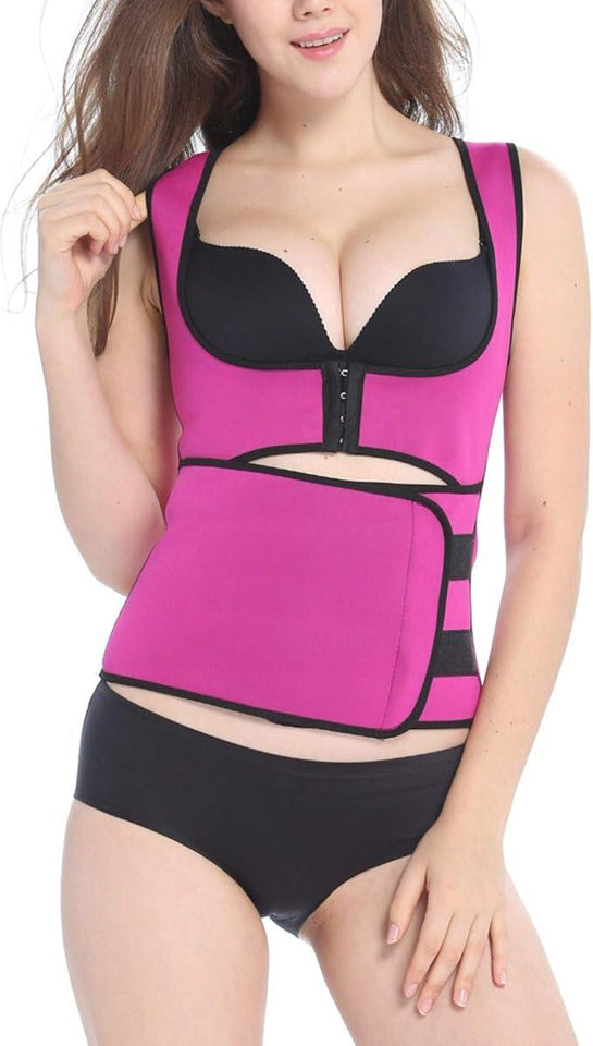 Faja Deportiva Cinturón Lumbar de Sudoración Corte Corset